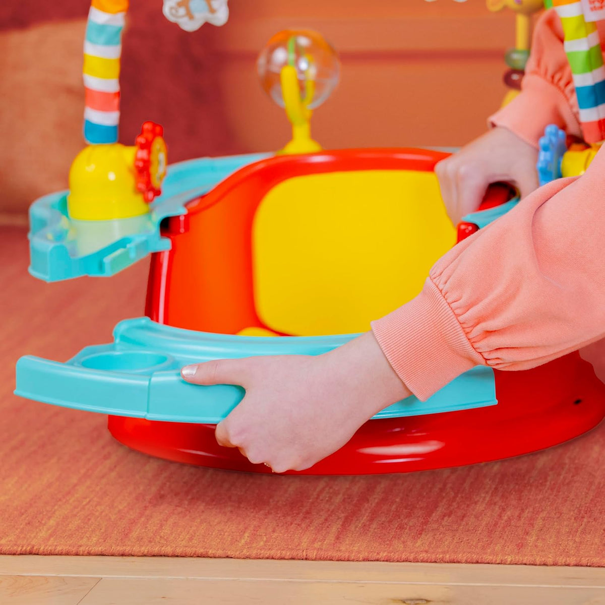 Bright Starts SuperSeat Playful Paradise 3 en 1, asiento de activid...
