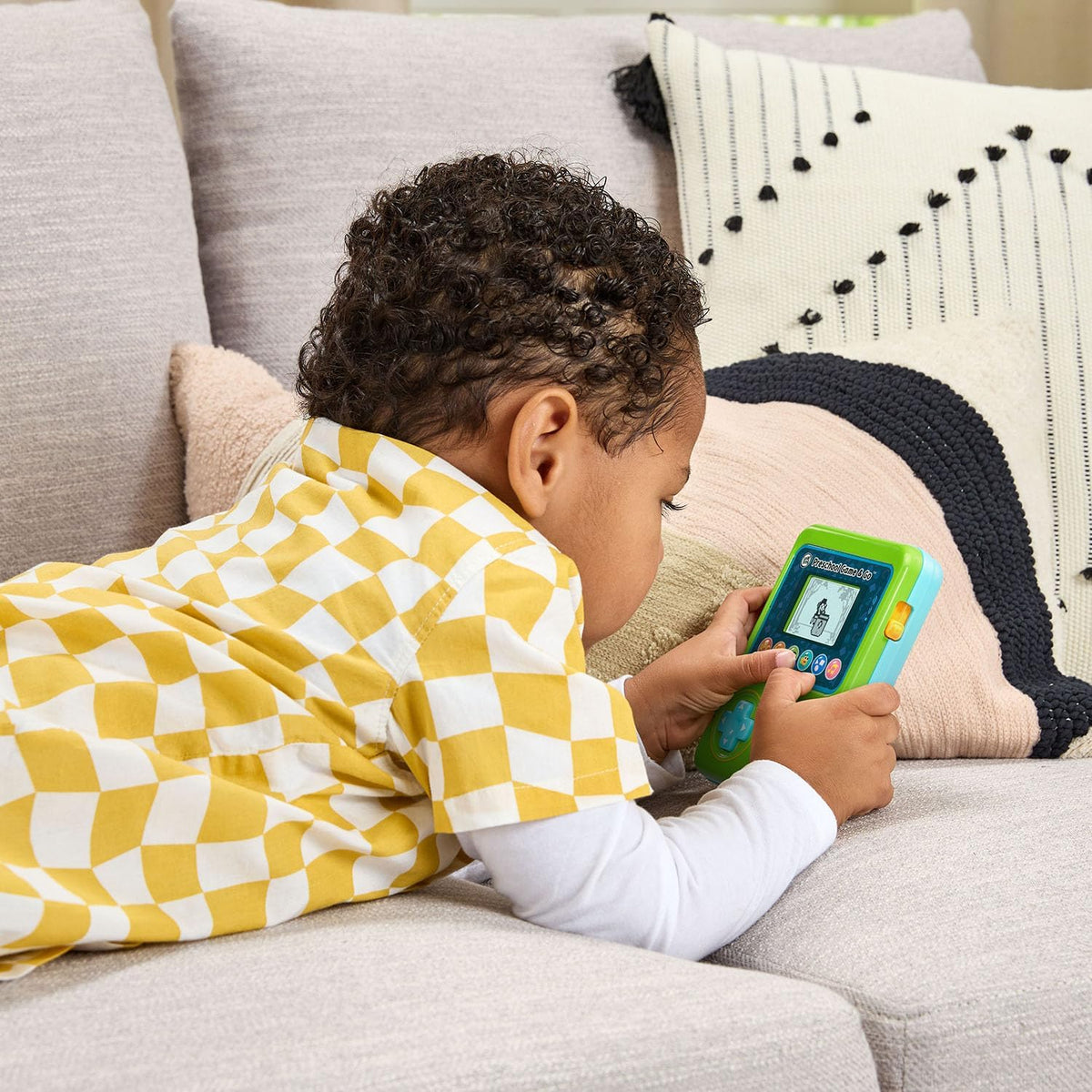 LeapFrog Juguete de videojuego de mano preescolar Game and Go, verde