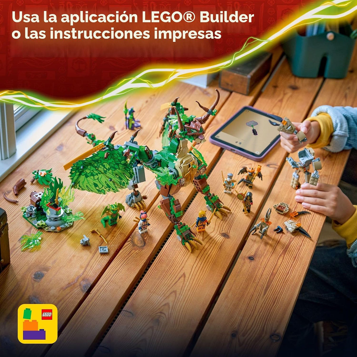 LEGO NINJAGO - Juguete de construcción de El dragón de la vida para...
