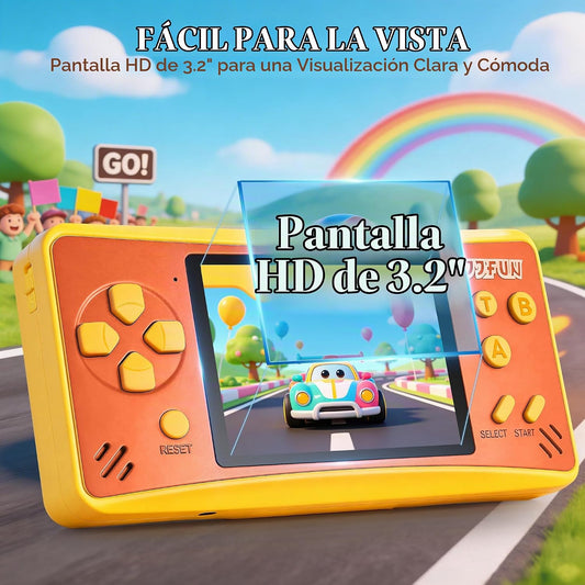 168 Reproductor de videojuegos incorporado Plug & Play de mano...