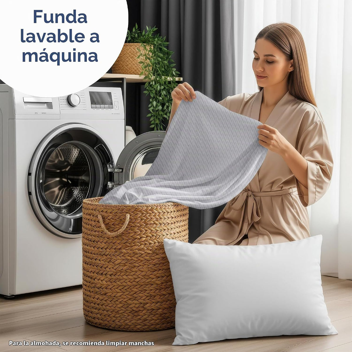 Utopia Bedding Almohadas de espuma viscoelástica trituradas (King),...