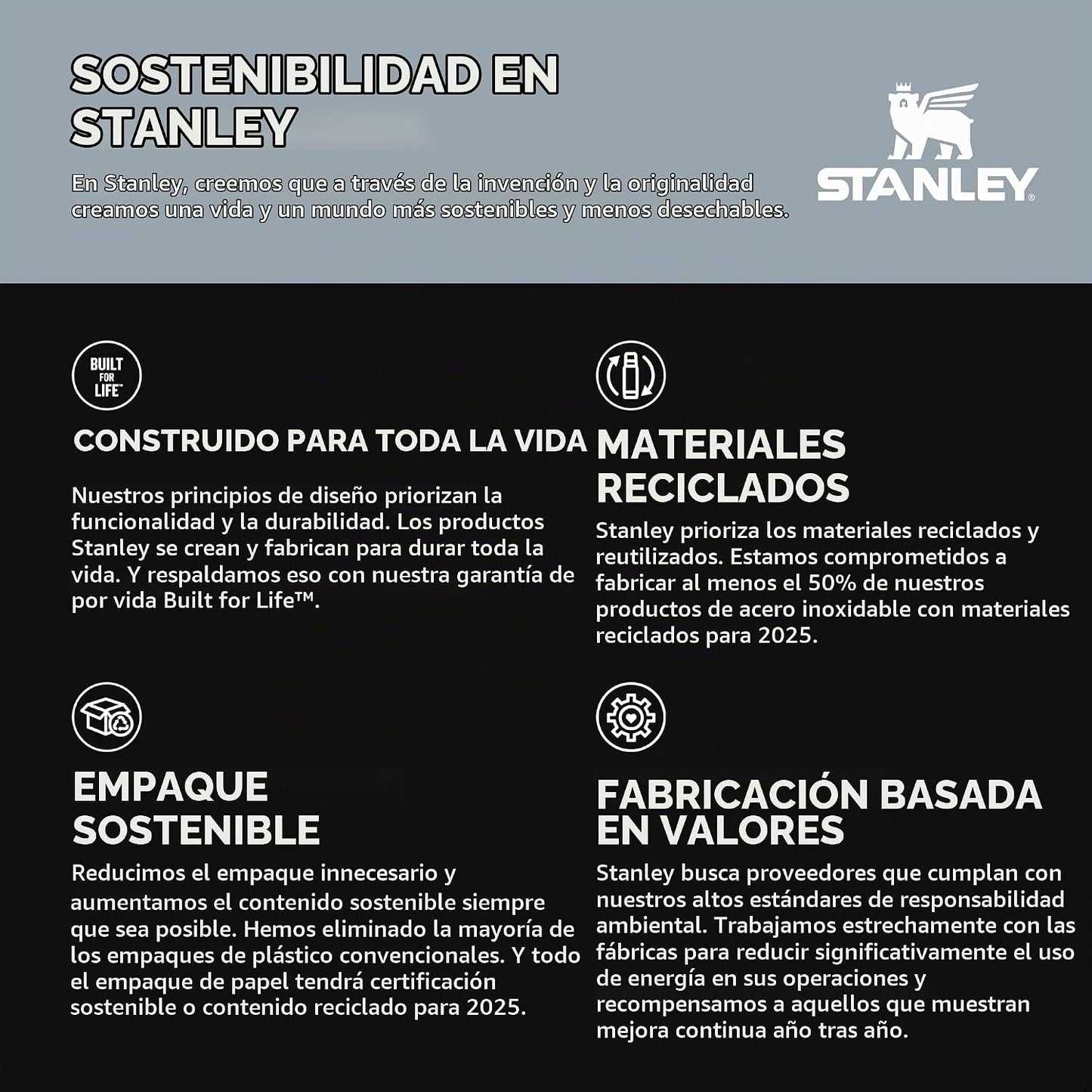 STANLEY Quencher H2.0 FlowState - Vaso térmico de acero inoxidable...