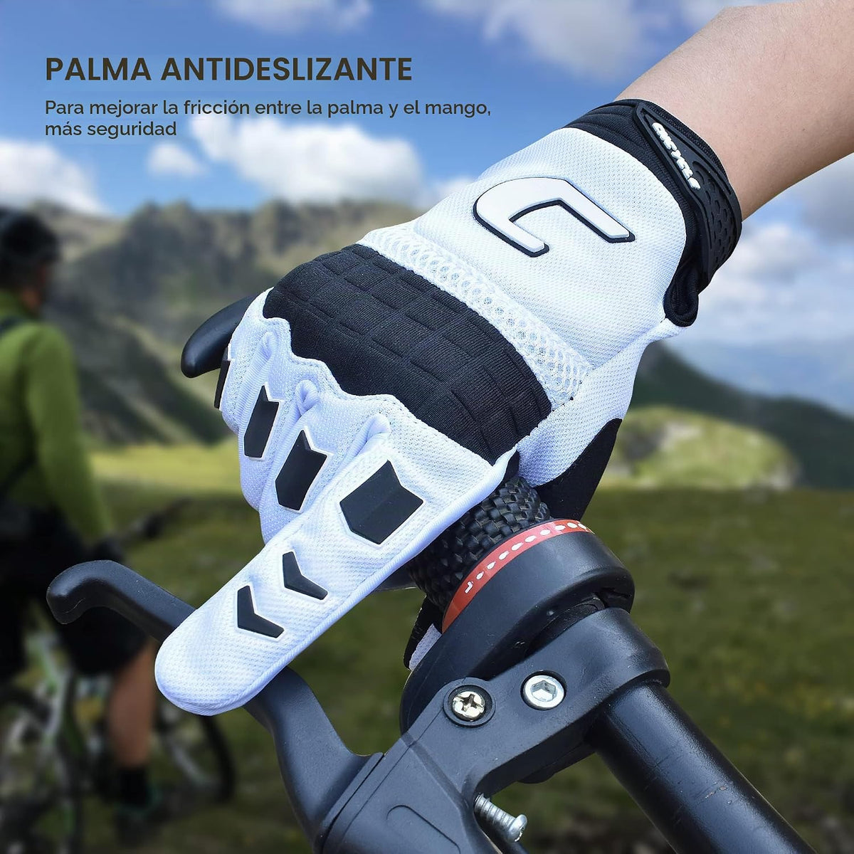 CHCYCLE - Guantes para bicicleta de montaña, motocross y ATV para h...