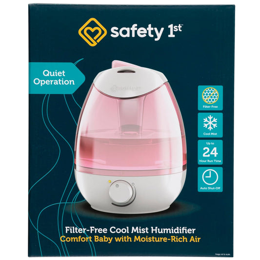 Safety 1st - Humidificador de niebla fría sin filtro, rosa, rosa
