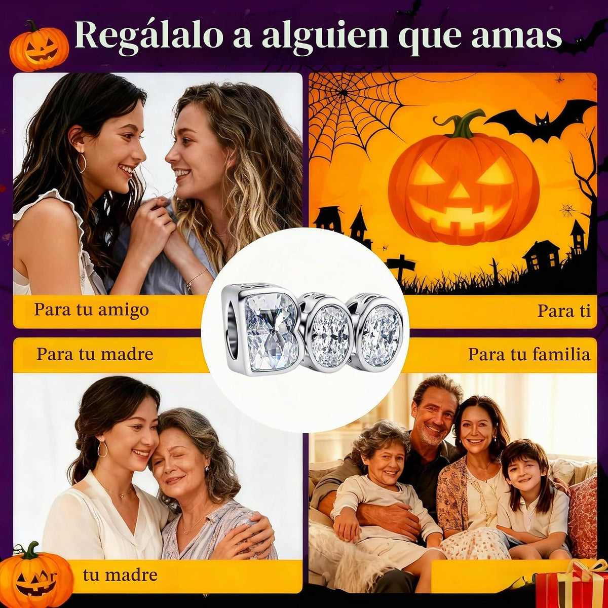 TCZNAF Colgantes colgantes para pulsera: colgante de joyería de Hal...