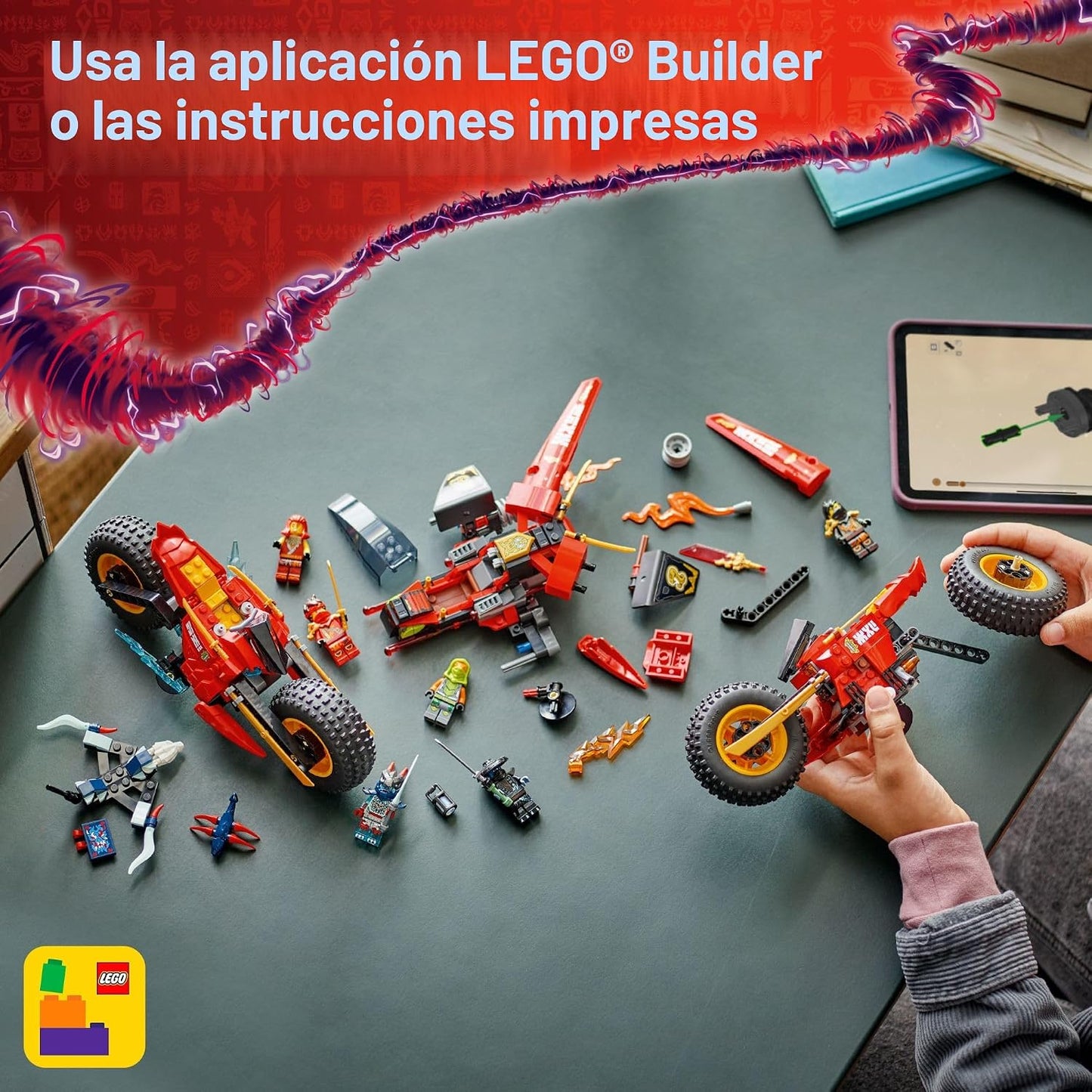 LEGO NINJAGO - Vehículo de combate ninja \u2013 Juguete de construc...