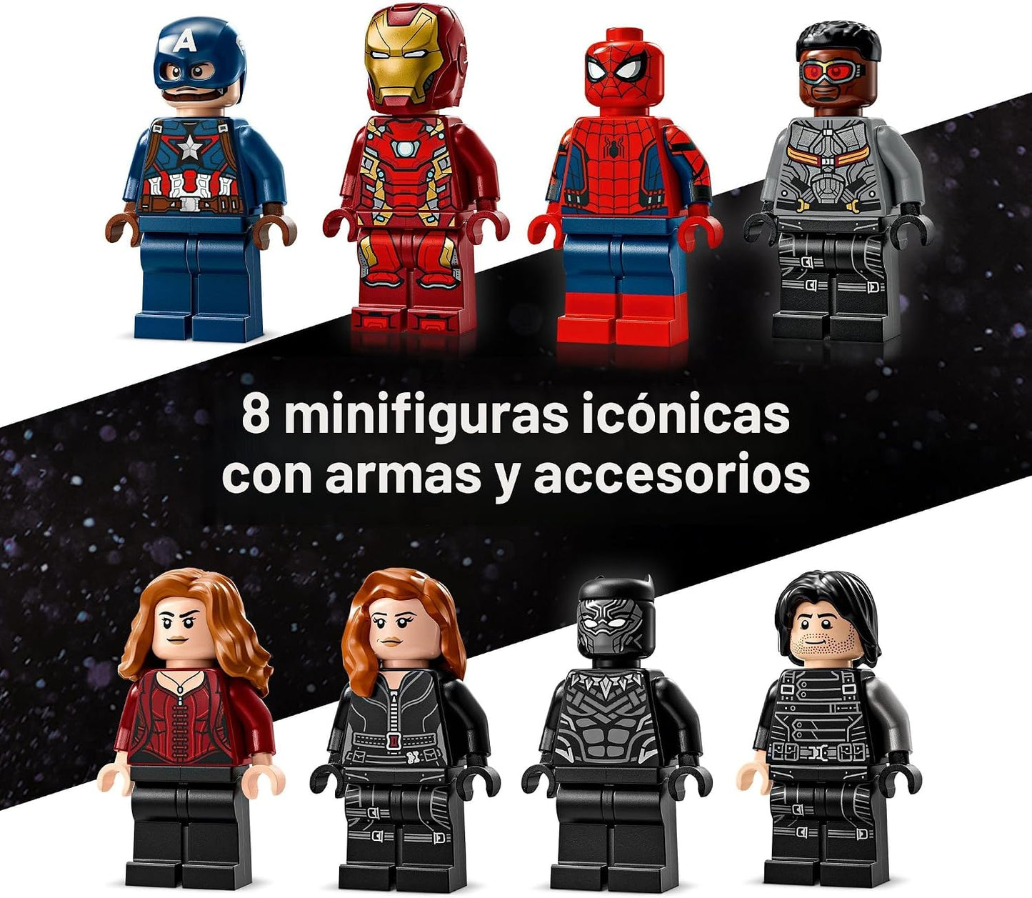 LEGO Marvel Capitán América: Guerra Civil Juego de Construcción de...
