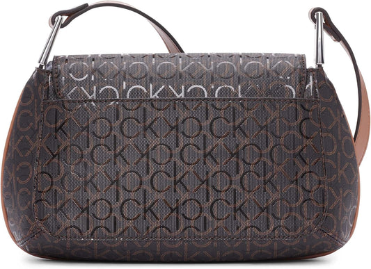 Calvin Klein Bandolera Charlie Flap para mujer