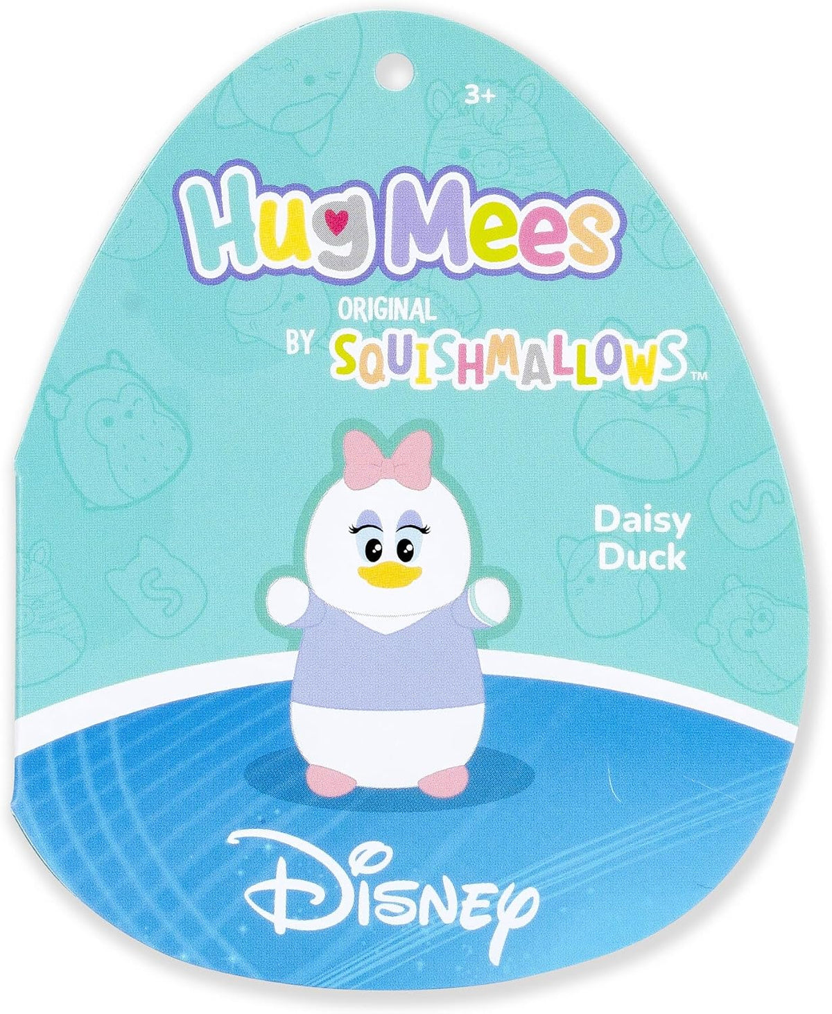 Squishmallows HugMees de pato Daisy de Disney original de 10 pulgad...