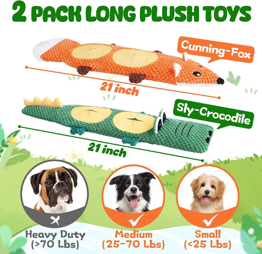 XIUGOAL Juguetes para perros para masticadores agresivos, paquete d...