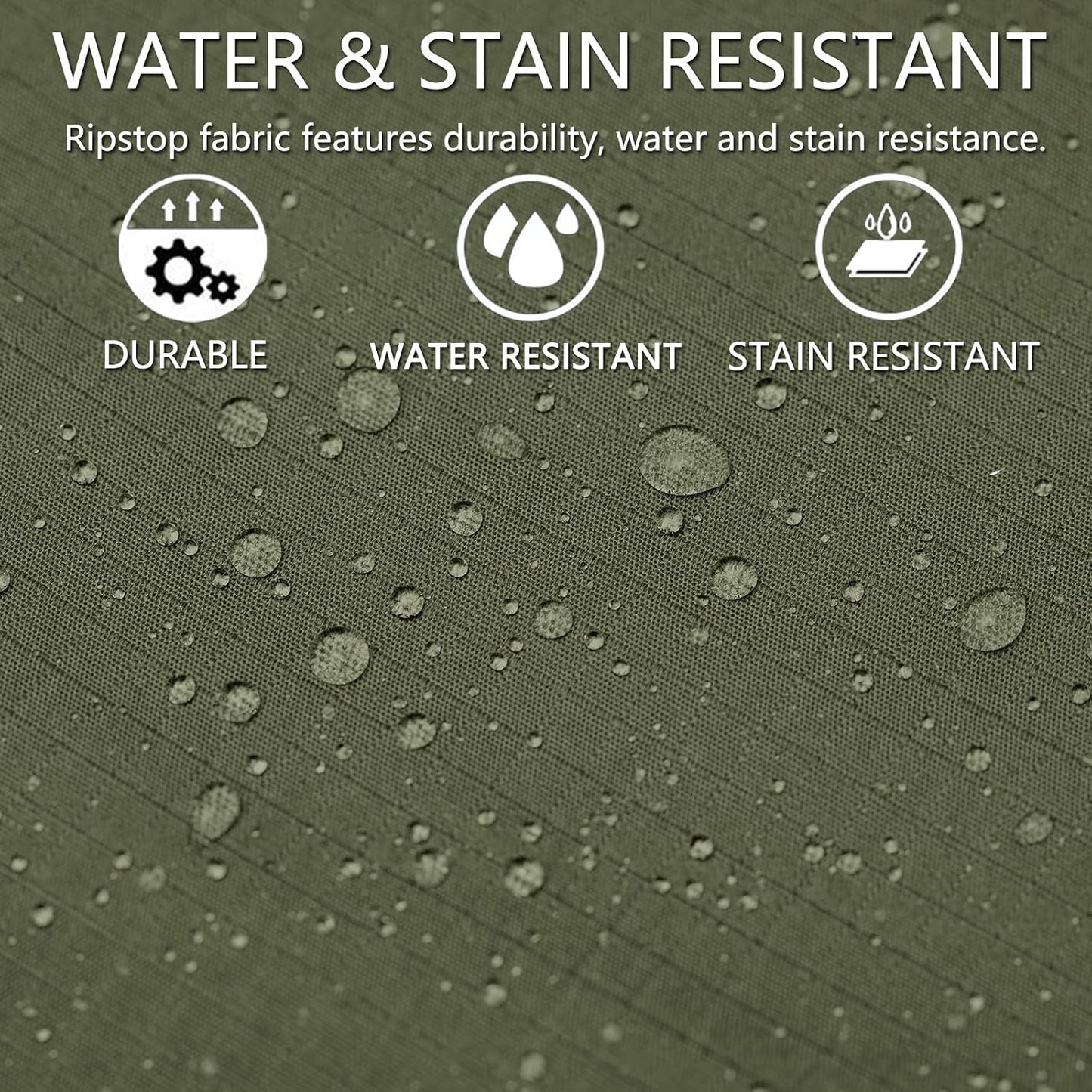 Hiwise Pantalones tácticos elásticos para hombre, resistentes al ag...