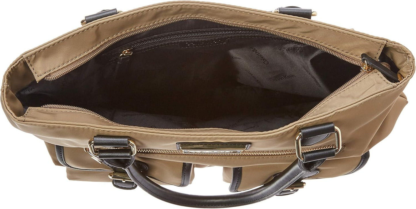 Tote organizativo de nailon con hebilla Belfast de Calvin Klein