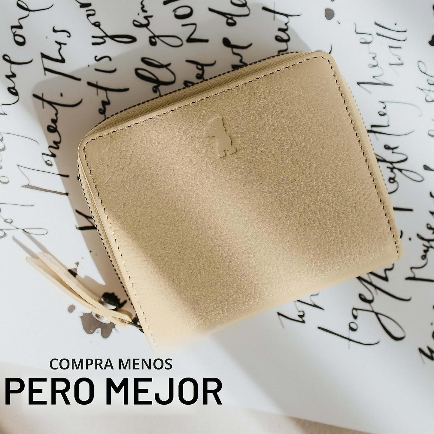 BERLINER BAGS Cartera pequeña de cuero genuino Sara, caja de regalo...