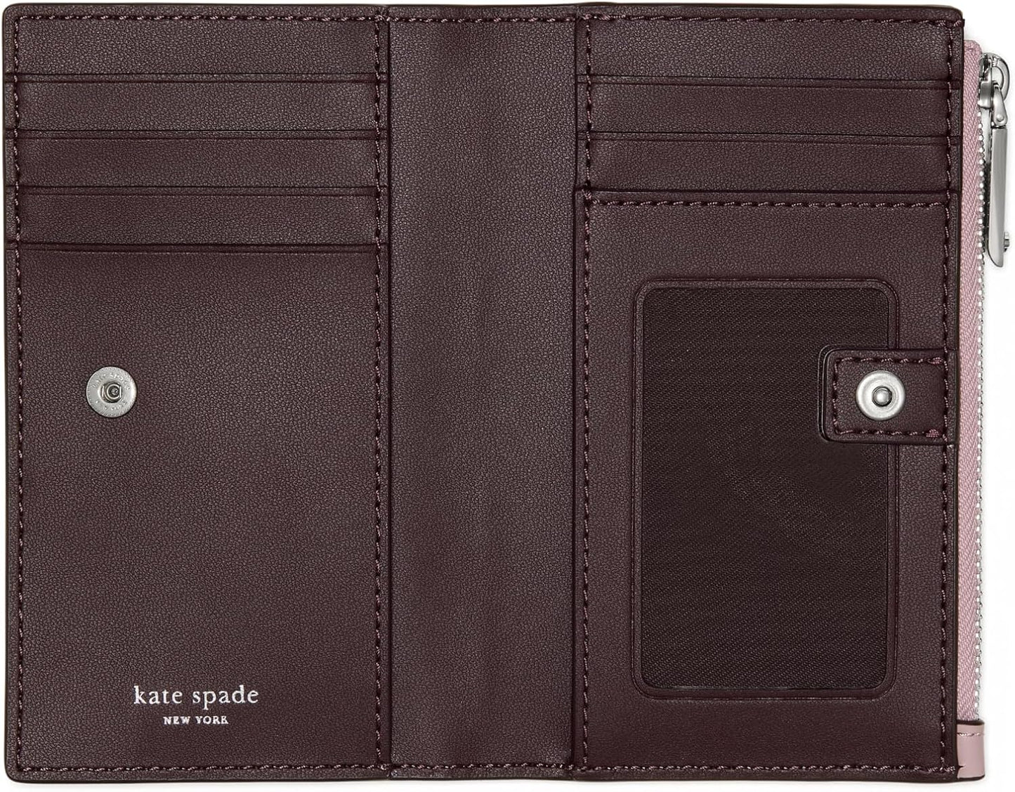 kate spade new york Cartera clásica plegable para mujer