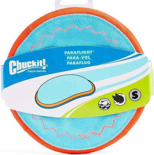 Chuckit! Paraflight - Disco volador para perros pequeños, tamaño pe...