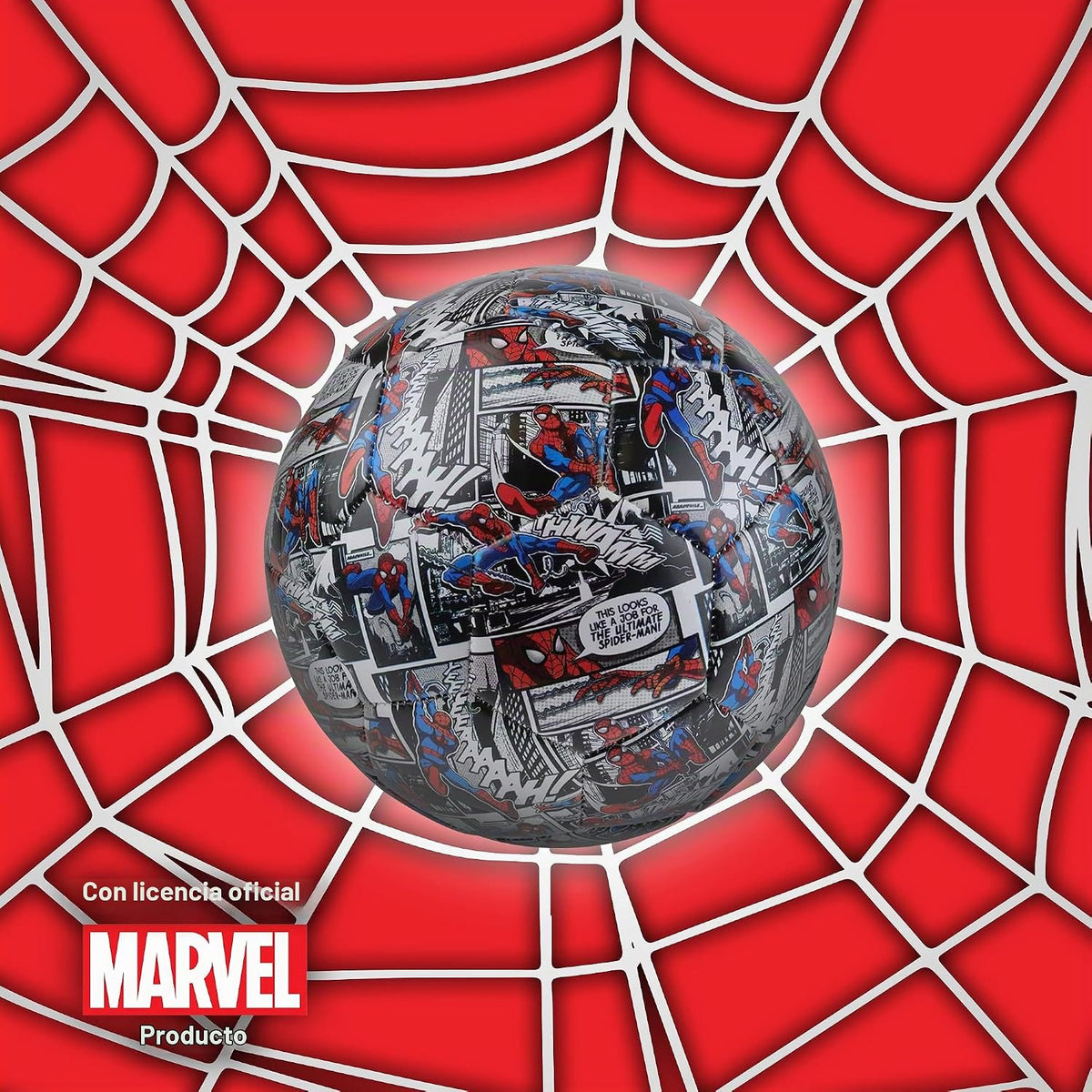 Capelli Sport Pelota de fútbol Marvel Spider-Man