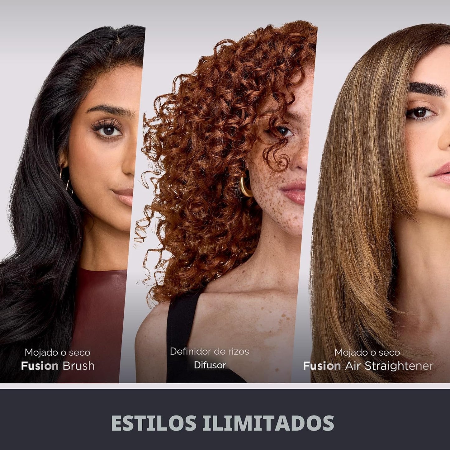 Secador de pelo y alisador de cabello Shark FlexFusion con potente...