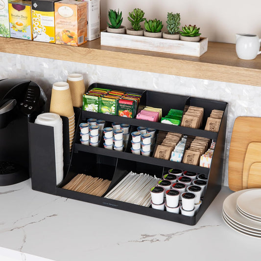 Mind Reader "Pioneer breakroom Organizador 11 Compartimiento condim...