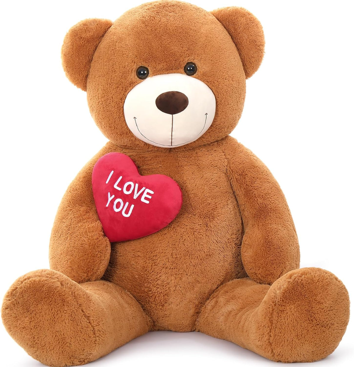 BENINY Oso de Peluche Gigante de 1.52 m con Corazón, Oso de Peluche...