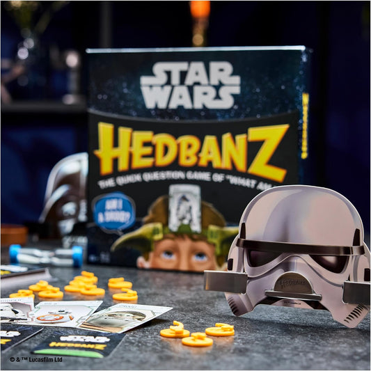 Spin Master Games Star Wars Hedbanz - Juego de mesa para familias |...