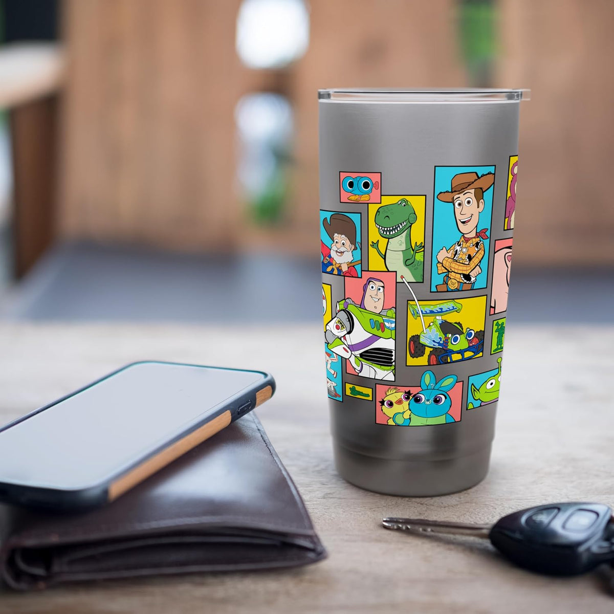 Disney and Pixar's Toy Story - Vaso aislado de acero inoxidable...