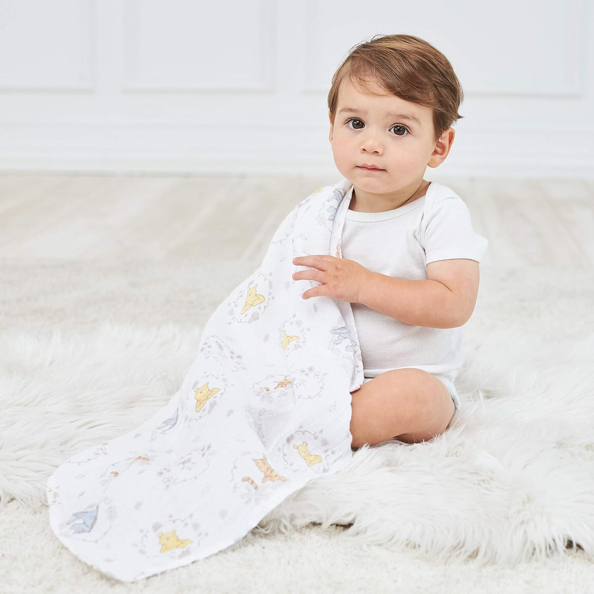 aden + anais Essentials - Mantas de muselina de Disney para bebés n...