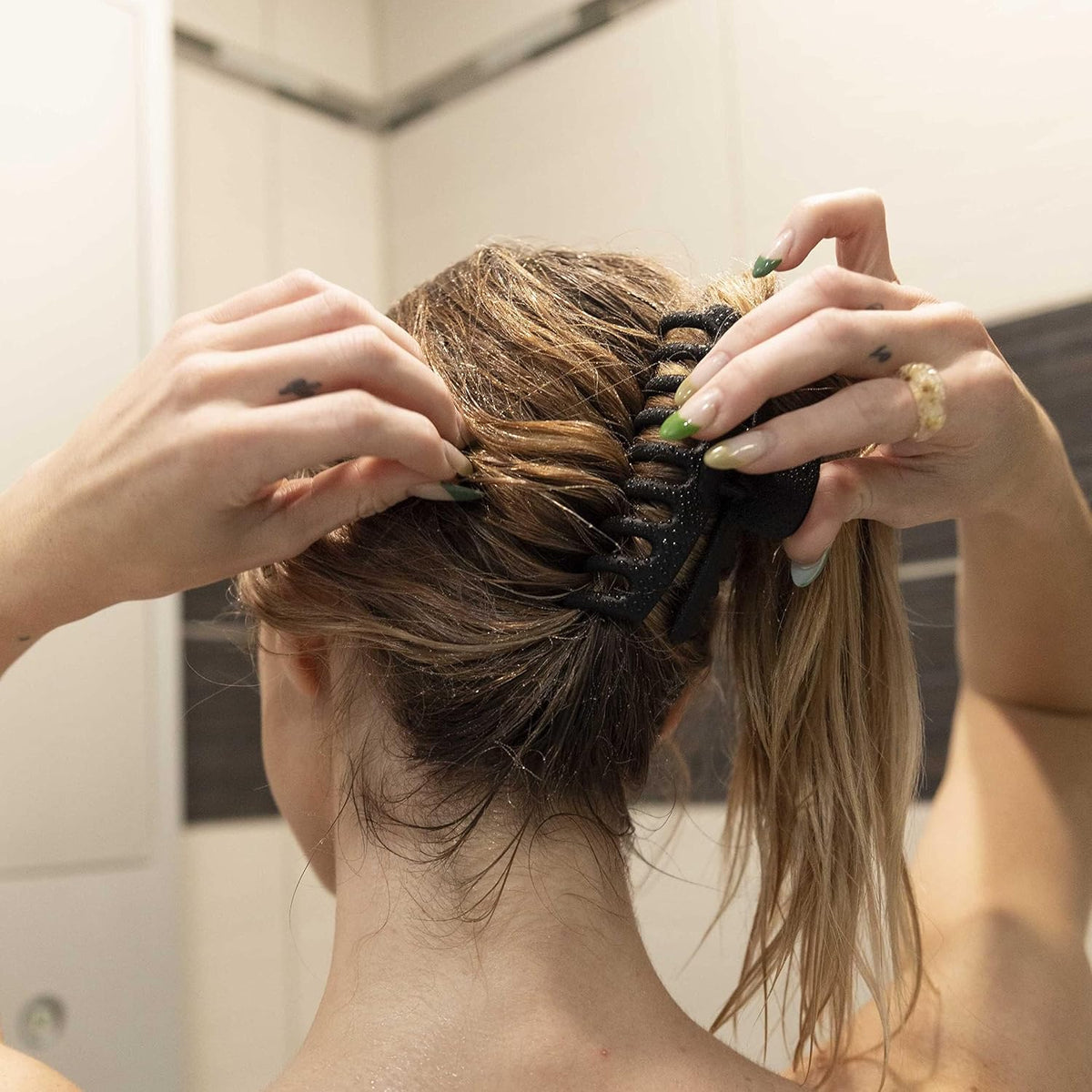 FRAMAR Pinzas de garra extra grandes para cabello grueso \u2013 Paq...