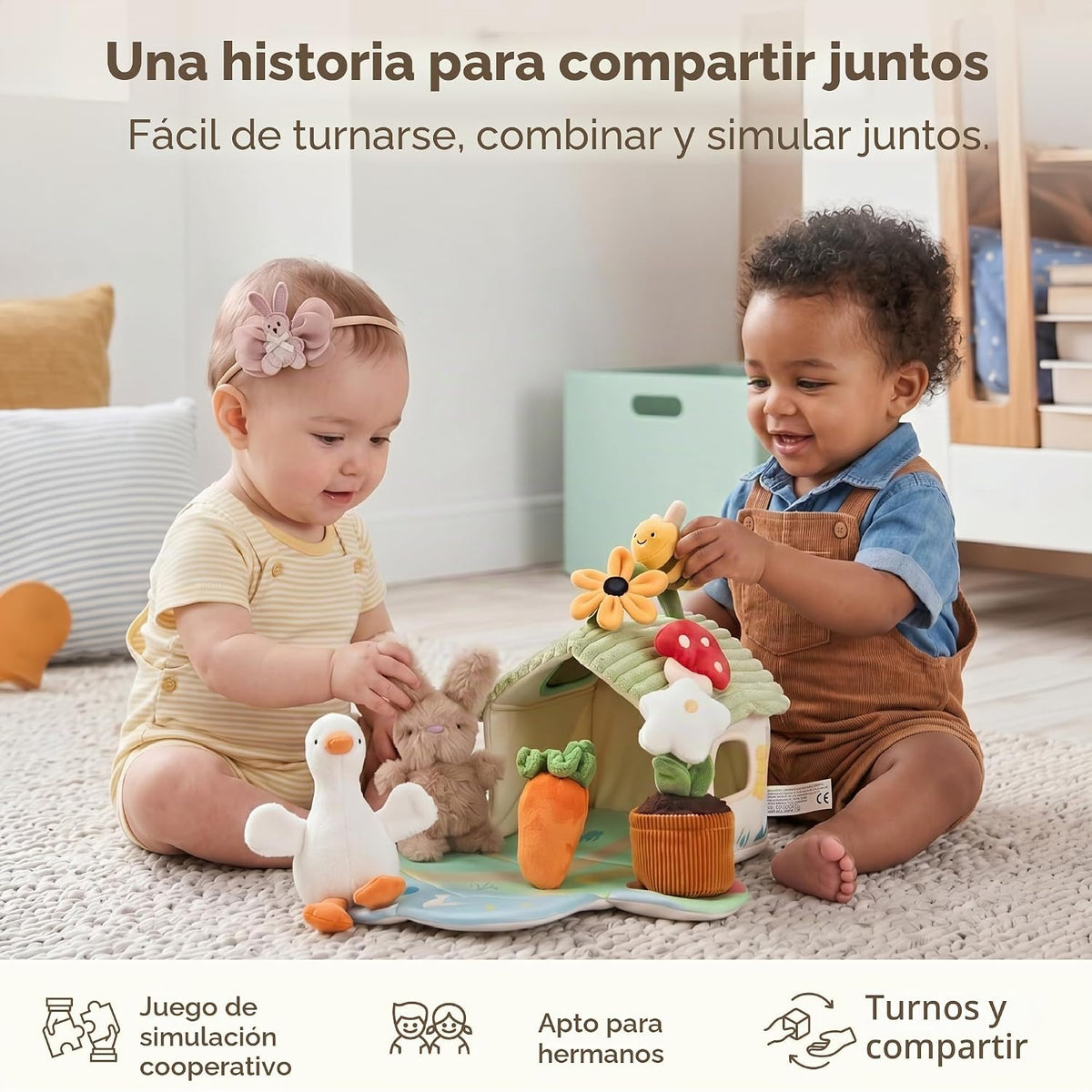 let's make Juguete sensorial para bebés de 6 a 12 meses, juego...