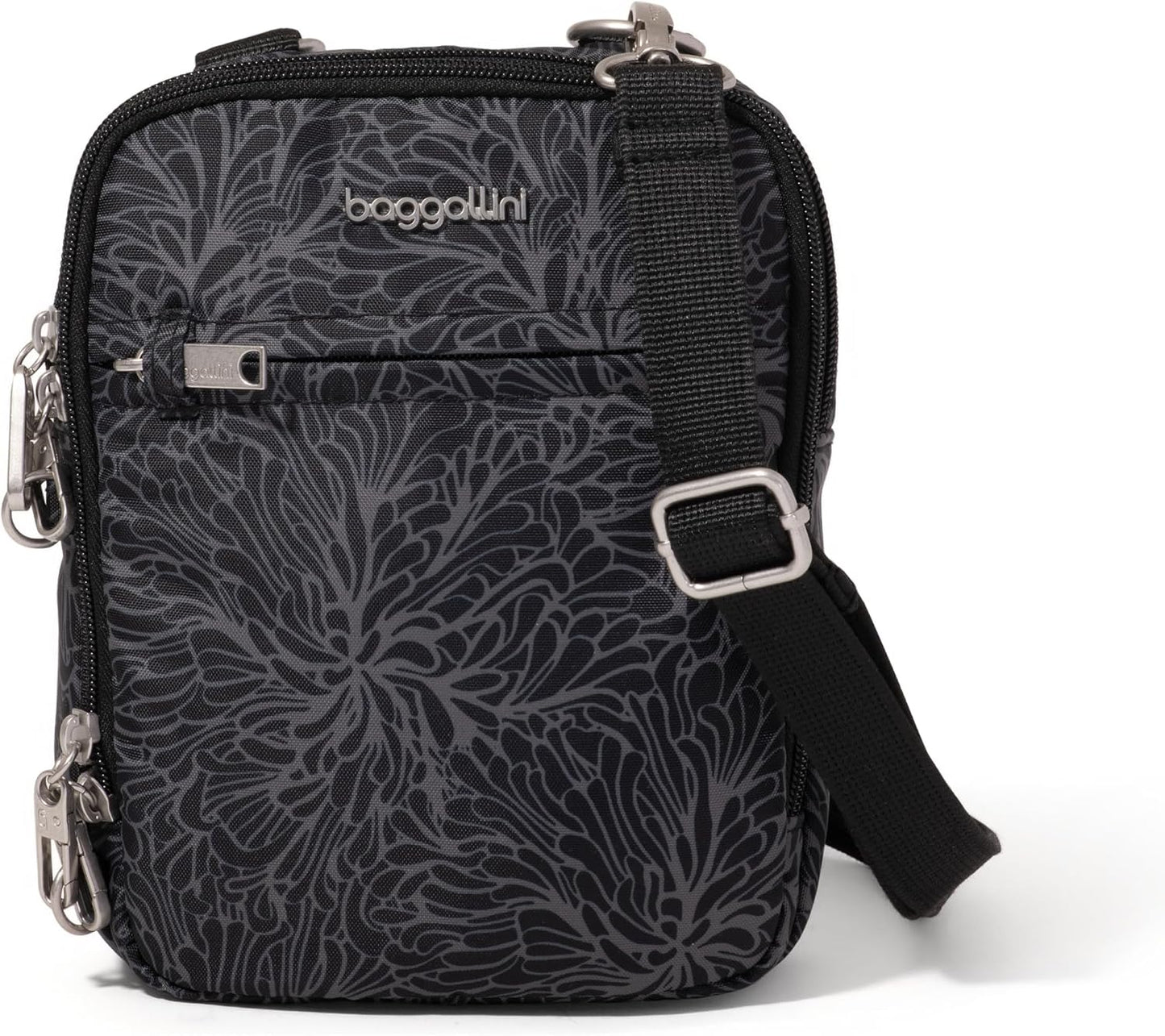 Baggallini Securtex® Mini Everything - Bolsa cruzada antirrobo de 6...