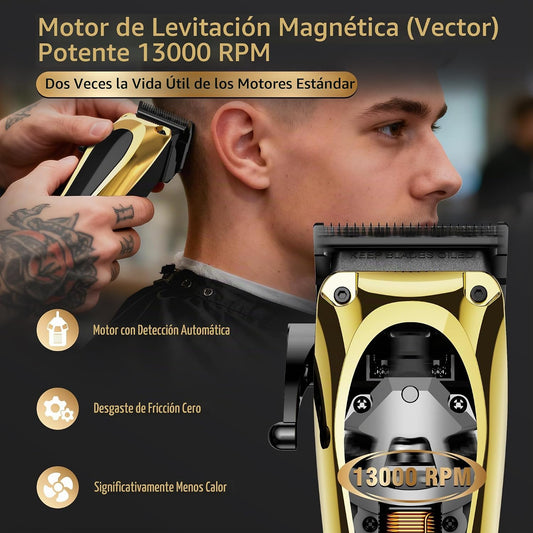Phantom Cortadora de pelo profesional para hombres, juego de cortap...