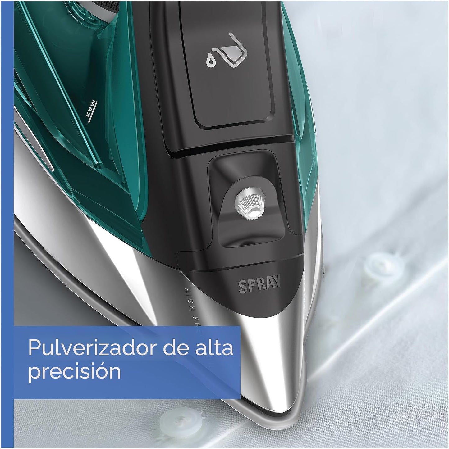 Rowenta Pro Master Plancha de Vapor con Suela de Acero Inoxidable p...