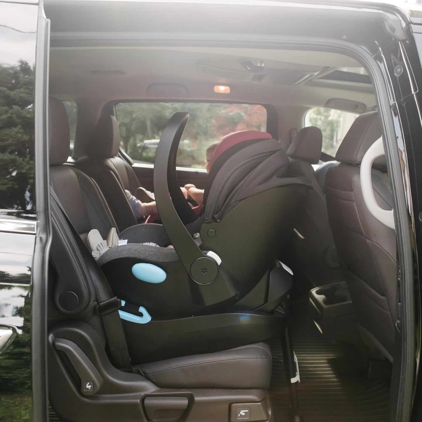 Asiento de coche para bebé Clek Liing con pata de carga ajustable,...
