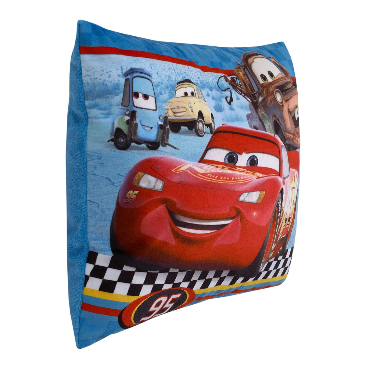 Disney Cars Lightning McQueen & Tow-Mater - Juego de almohada y...