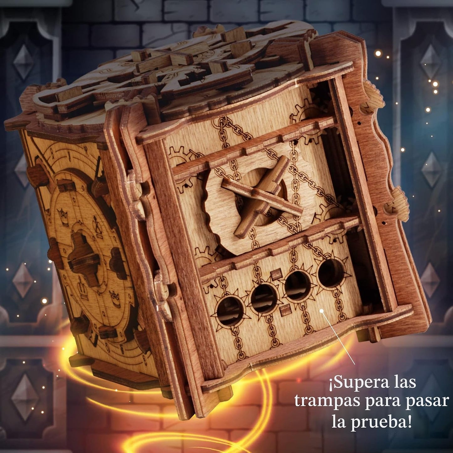 iDventure Cluebox The Trial of Camelot | Caja de Rompecabezas de Es...