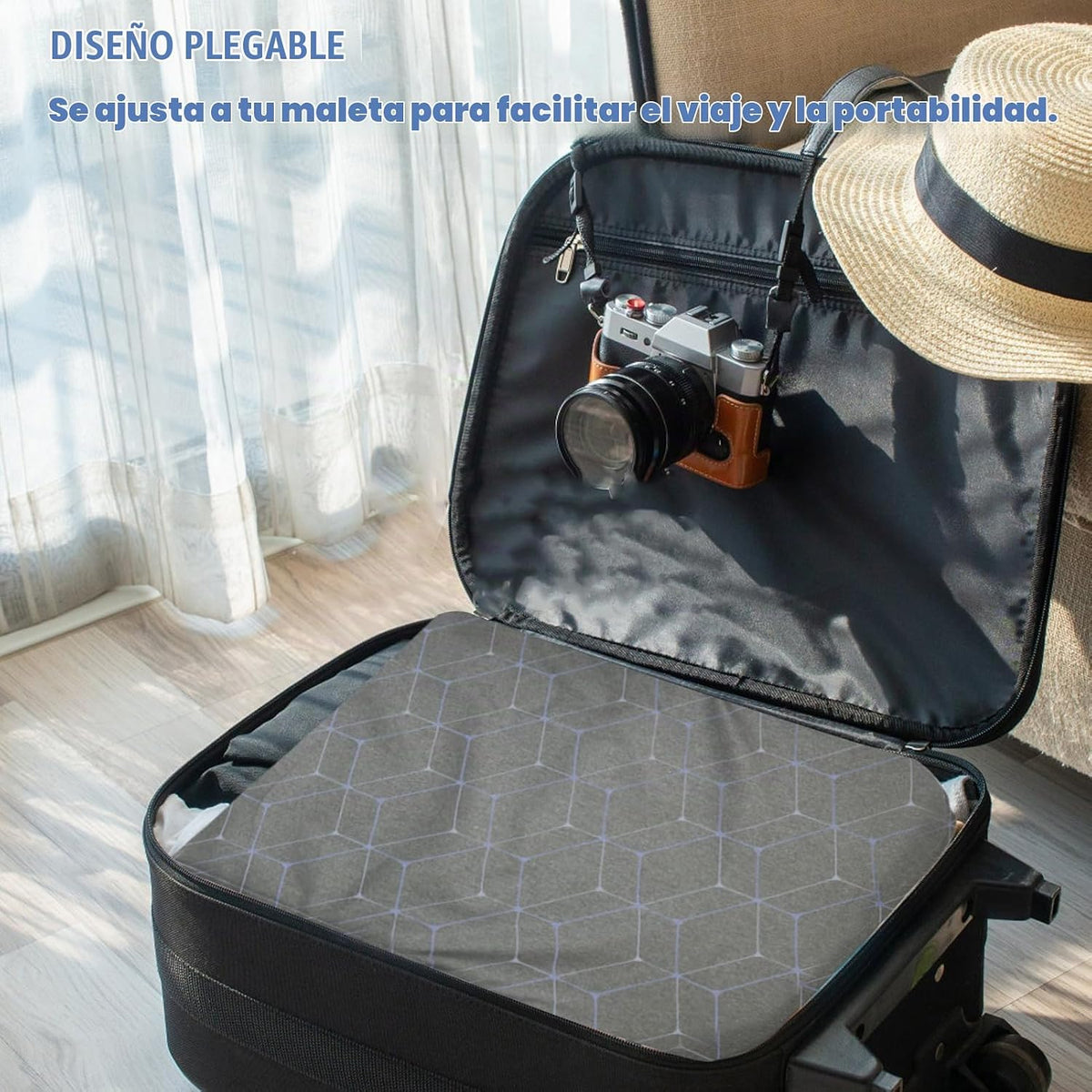 Tabla de vapor para ropa con guante de planchado, almohadilla de pl...