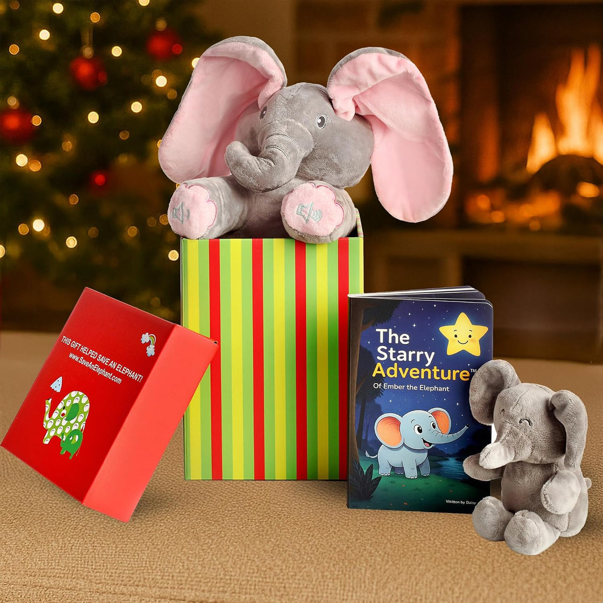 Dimple Set \u2013 Elefante Rosa Cantante Kaia, Juguete de Peluche p...
