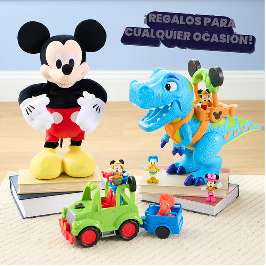 Disney Junior Mickey Mouse Funhouse Roarin' Safari Dino, juego...