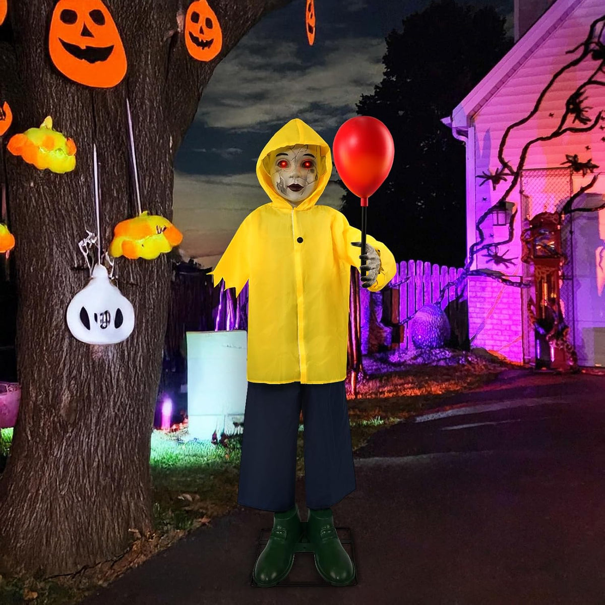 Decoraciones de Halloween al aire libre \u2013 4 pies de tamaño rea...