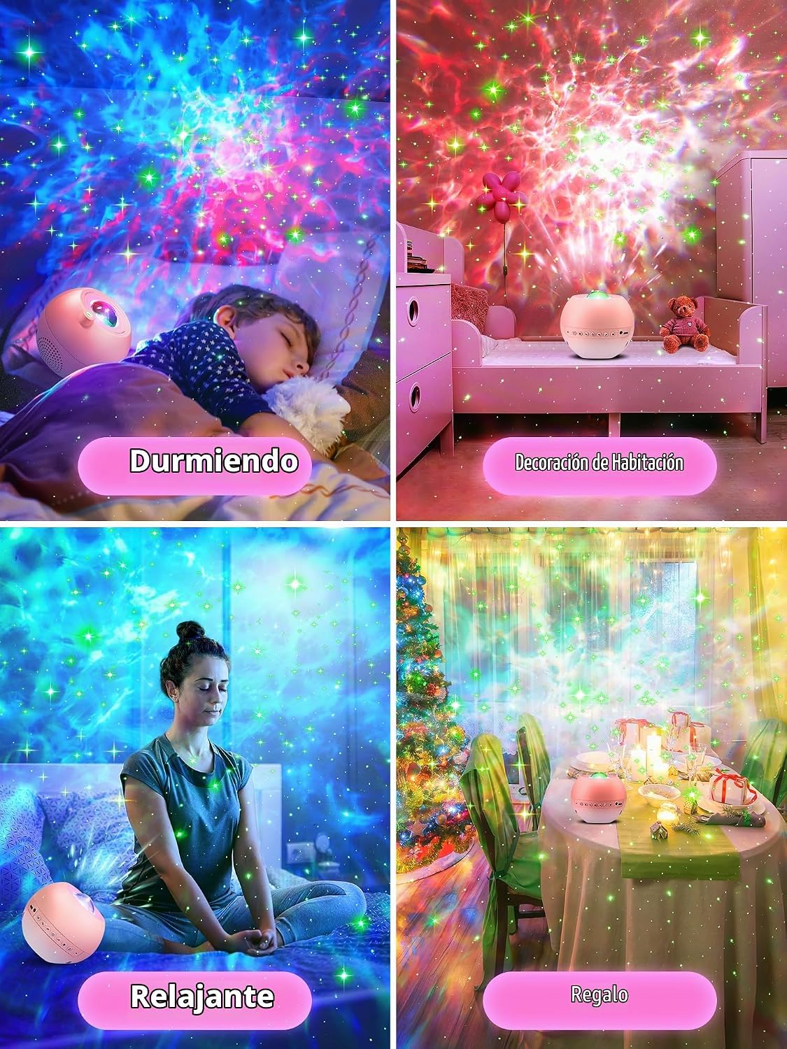 Proyector One Fire Galaxy Regalos para mujeres Regalos para niñas D...