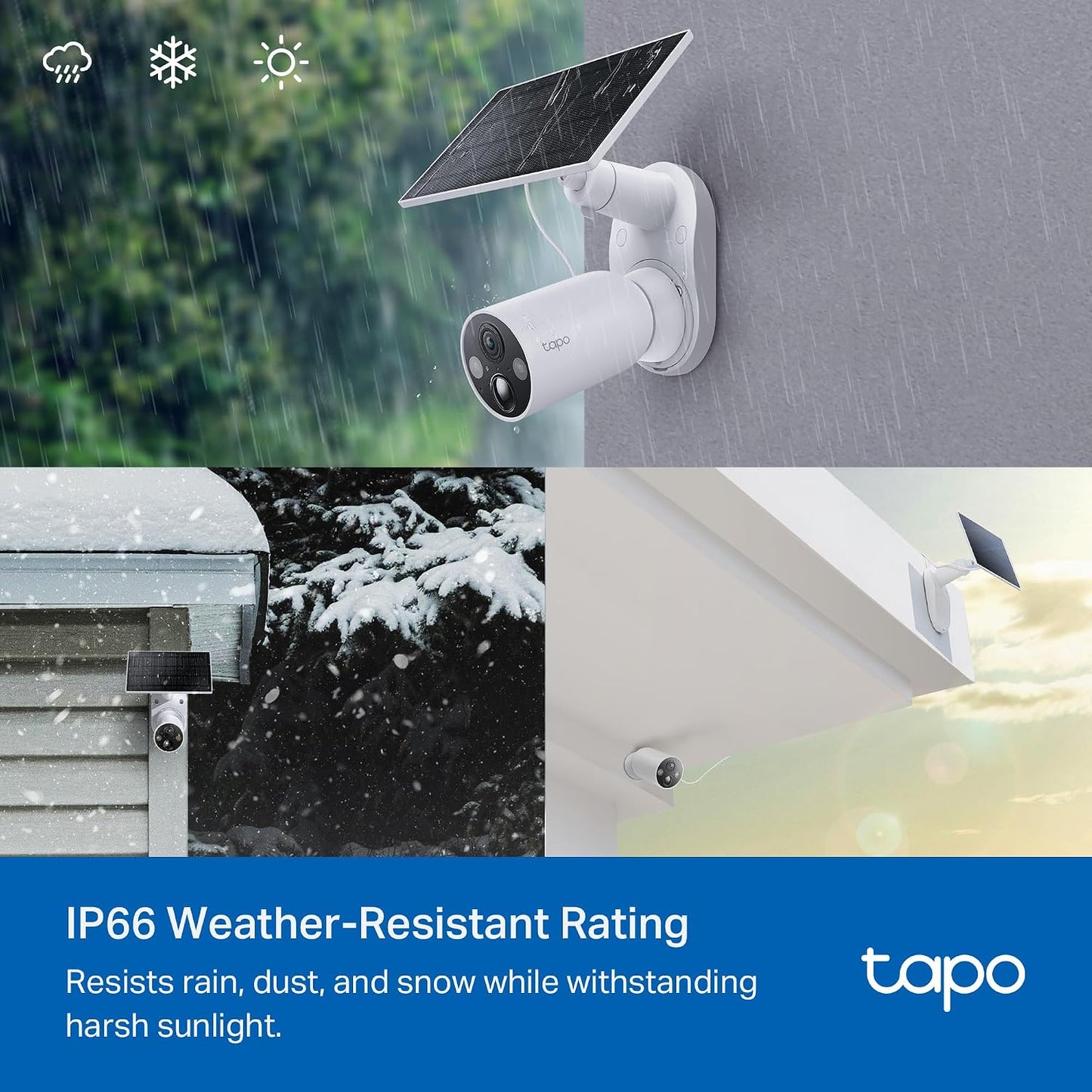 Tapo Cámara de seguridad inalámbrica MagCam 2K+ para exteriores con...