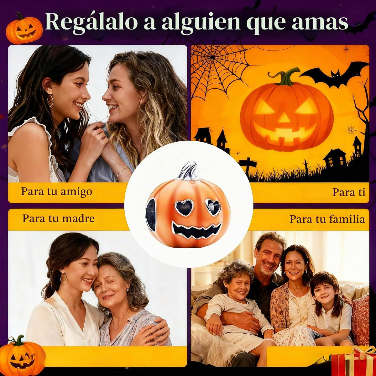 TCZNAF Colgantes colgantes para pulsera: colgante de joyería de Hal...