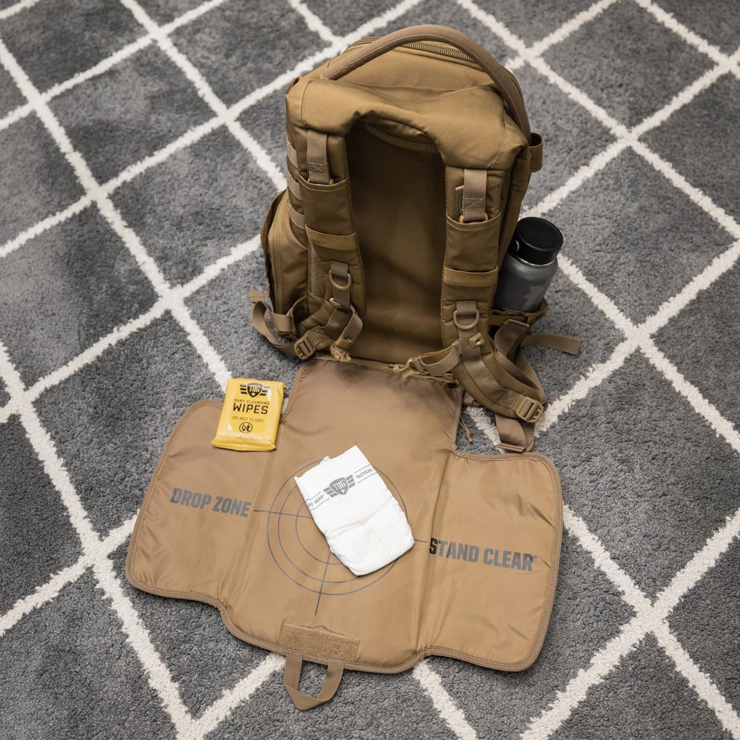 Tactical Baby Gear Daypack Mochila Táctica de Pañales para Papás -...