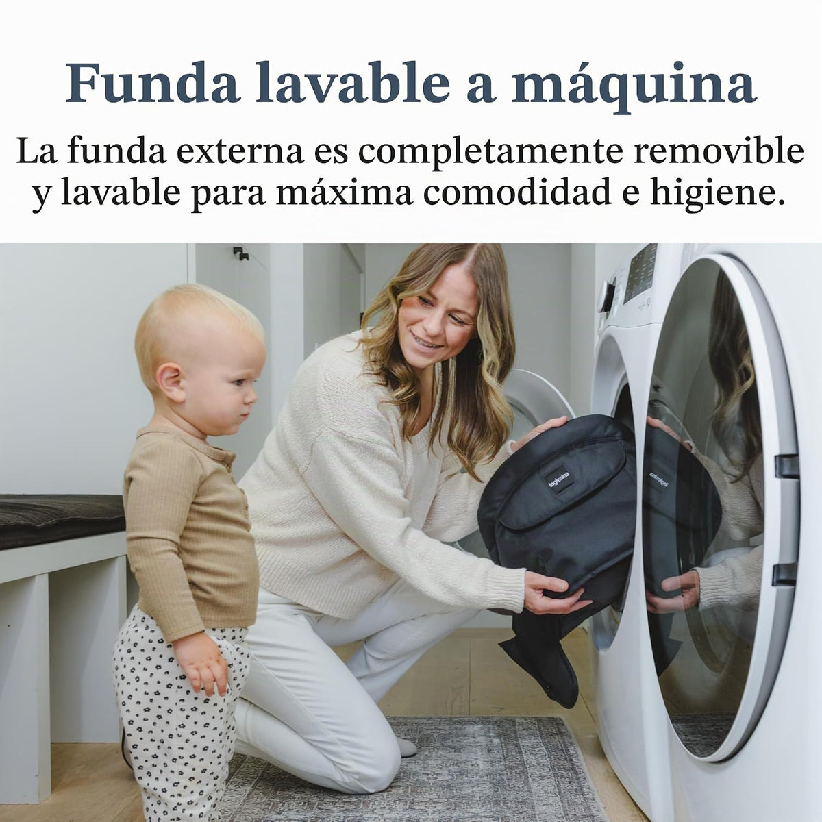 Inglesina Silla de mesa rápida, color negro + bandeja de comedor rá...