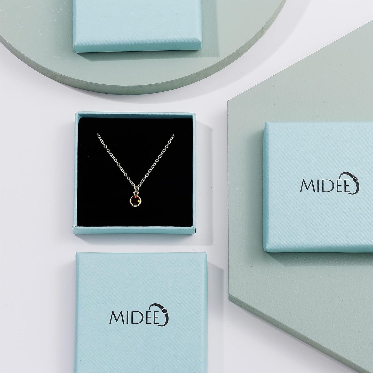 MIDEEO Tobilleras de Oro\/Plata para Mujeres, Tobilleras de Oro 14K...