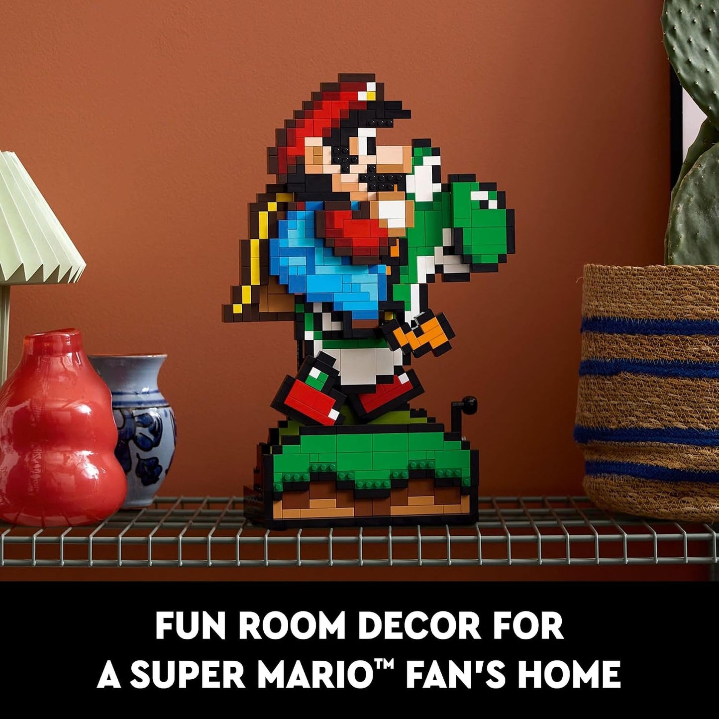LEGO Super Mario World: Mario & Yoshi - Juego de construcción p...