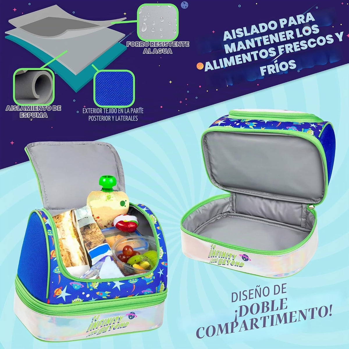 Get Trend Disney Toy Story Buzz Lightyear - Caja de almuerzo aislad...