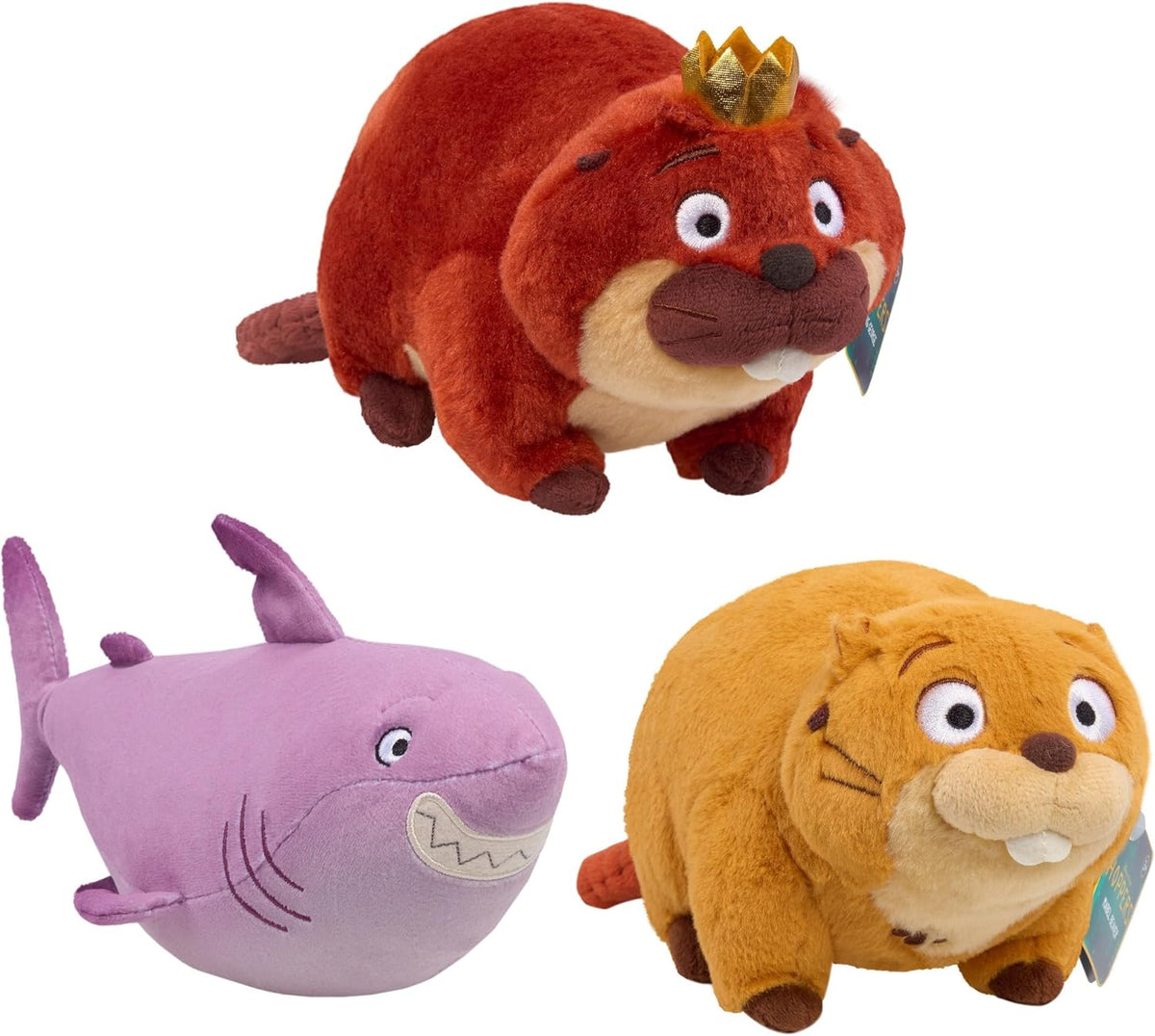 Disney y Pixar's Hoppers - Peluche pequeño de Tiburón Diane | P...