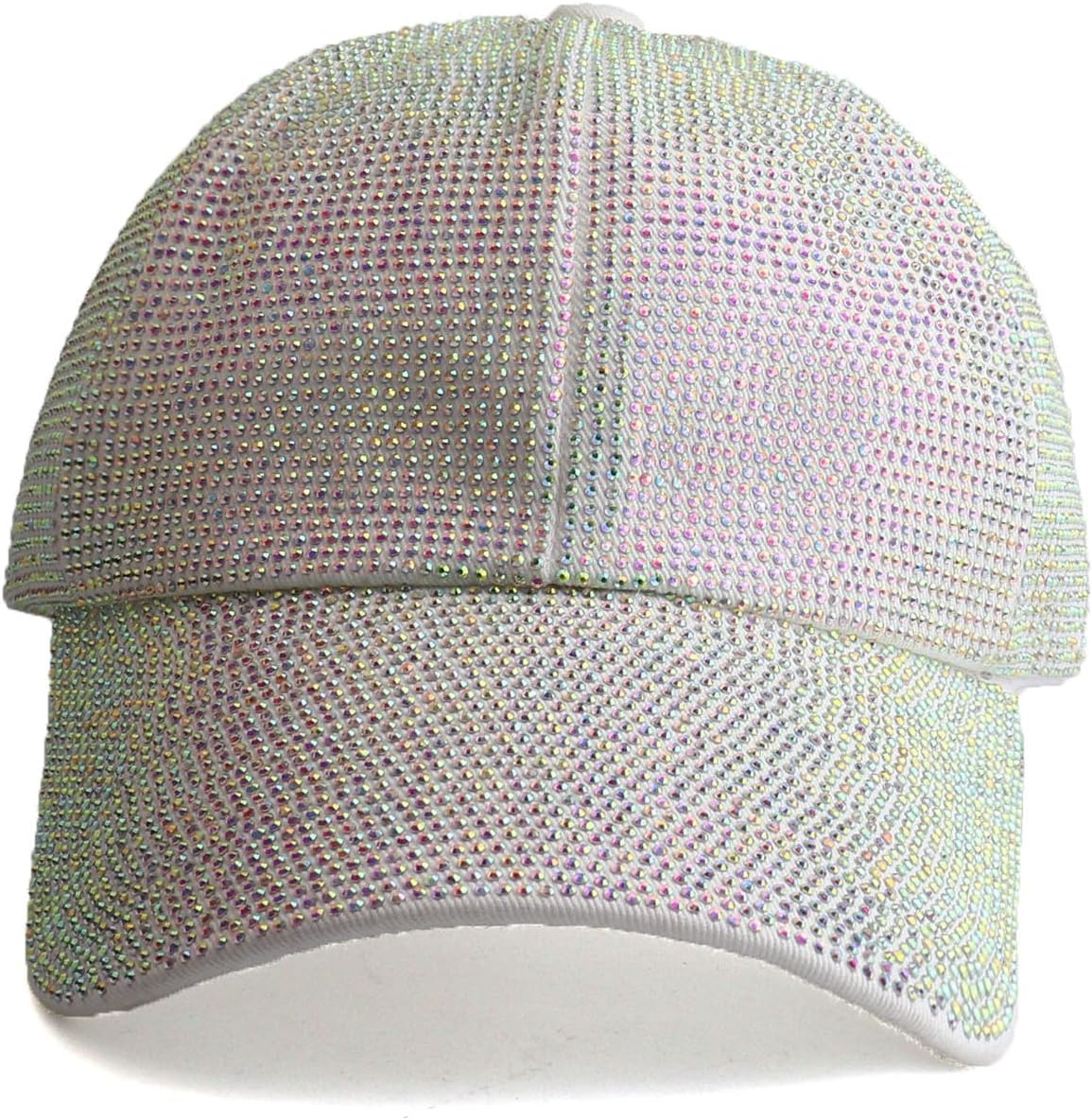 Gorra de béisbol ajustable para mujer, con diamantes de imitación b...