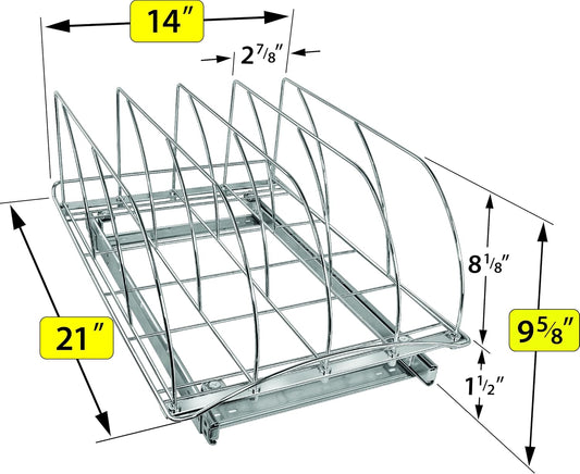 Lynk Professional® - Organizador de tabla de cortar, bandeja de gal...