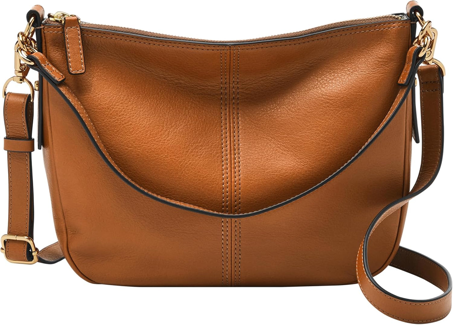 Fossil Women's Jolie Leather Crossbody Purse Handbag